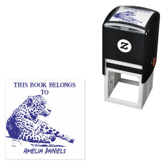 ジャガーパーソナライズされたル セルフインキングスタンプ (インサイチュ)