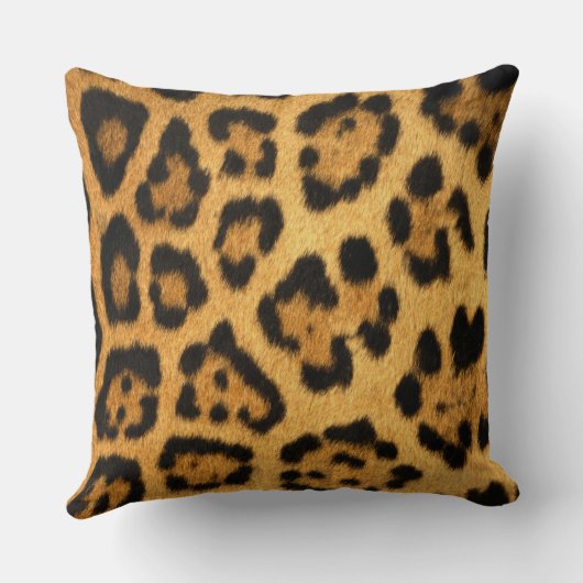 ジャガーフェイクスキン装飾用クッション クッション (裏面)