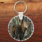 ジャガーフォトキーチェーン キーホルダー (正面)