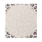 ジャガープリント ノートパッド (正面)