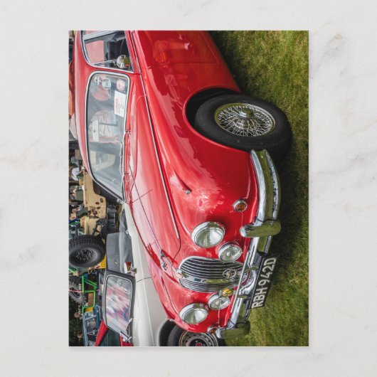 ジャガーマーク2ラグジュアリースポーツサロンカー ポストカード (正面)