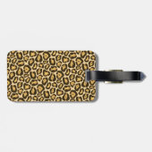 ジャガーレオパードリボン ラゲッジタグ (裏面横)