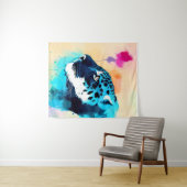 ジャガーワイルド自然アニマルカラーアート絵画ズ タペストリー (インサイチュ(横))