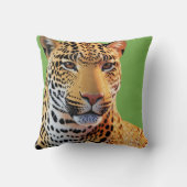 ジャガー威厳のある-素晴らし大きな猫ワイルドライフアート クッション (裏面)