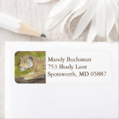 ジャガー差出人住所ラベル ラベル (インサイチュ)