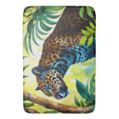 ジャガー植物林ジャングル バスマット (正面縦)