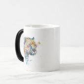 ジャガー水彩色 モーフィングマグカップ (正面左)