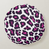 ジャガー皮膚 ラウンドクッション (裏面)