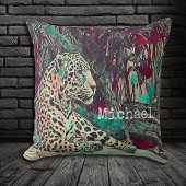 ジャガー素晴らしルパーソナライズされた クッション