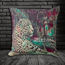 ジャガー素晴らしルパーソナライズされた クッション