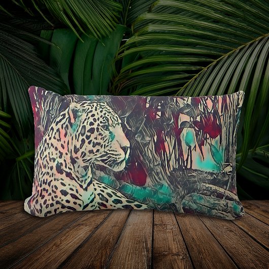 ジャガー素晴らしル ランバークッション