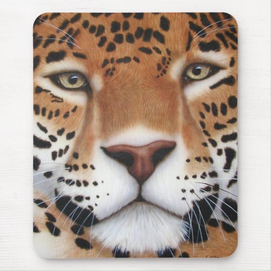 ジャガー絵画ズ マウスパッド (正面)
