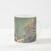 ジャガー縦断 フロストグラスマグカップ (正面右)