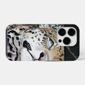 ジャガー色に染めた iPhoneケース (裏面横)