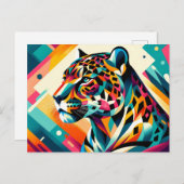 ジャガー葉書 ポストカード (正面/裏面)