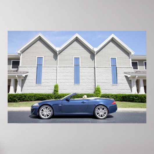 ジャガー車のポスター ポスター (正面)