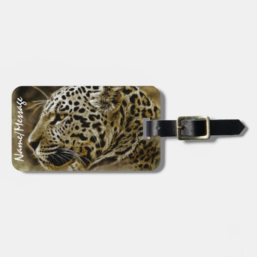 ジャガー1荷物タグ ラゲッジタグ (正面横)