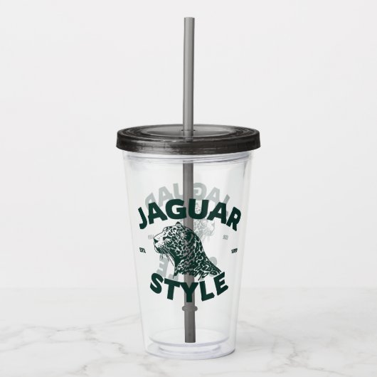 ジャガー アクリルタンブラー (正面)