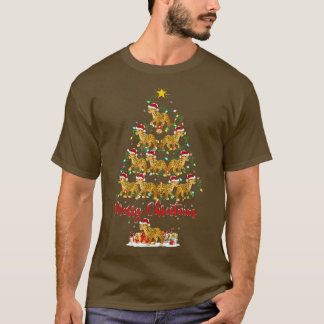 ジャガー アニマル ラバー マッチング サンタ ジャガー クリスマス Tシャツ