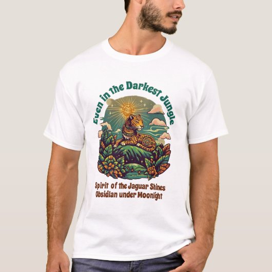 ジャガー・ウォリアーの精神を解アステカき放つ – -I Tシャツ (正面)