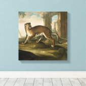 ジャガー キャンバスプリント (インサイチュ (ウッドフロア))