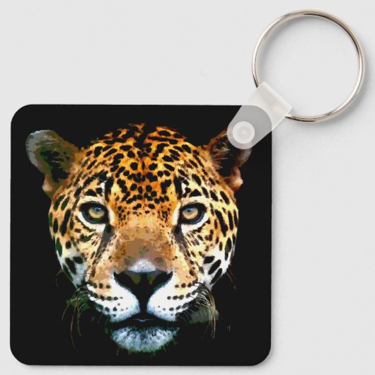 ジャガー キーホルダー (裏面)