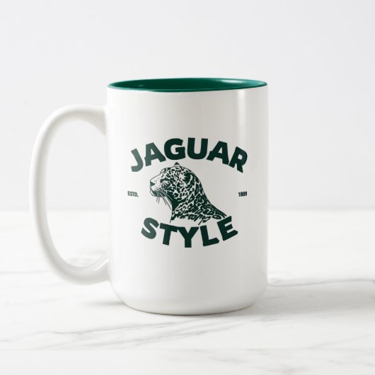 ジャガー コーヒーマグ ツートーンマグカップ (左)