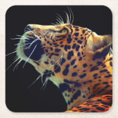 ジャガー スクエアペーパーコースター (正面)