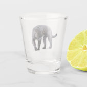 ジャガー・ディアブロのショットグラス ショットグラス (裏面)