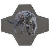 ジャガー・ディアブロ灰色サッカーボール サッカーボール (フラット)