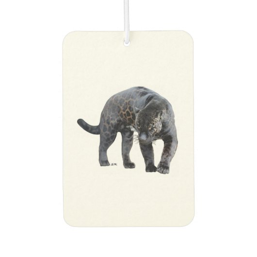 ジャガー・ディアブロ白車の空気清浄機 カーエアーフレッシュナー (正面)