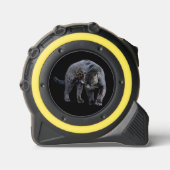 ジャガー・ディアブロ黒イエローテープ メジャー (正面)