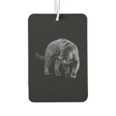 ジャガー・ディアブロ黒車の空気清浄機 カーエアーフレッシュナー (裏面)