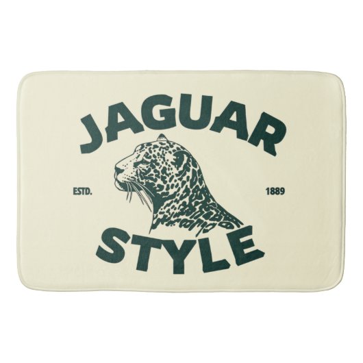 ジャガー バス マット (正面)