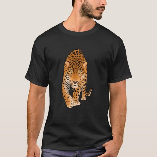ジャガー+パンサー、ラブキャッツ Tシャツ (正面)