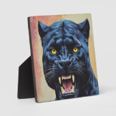 ジャガー – ブラックパンサー フォトプラーク (正面)