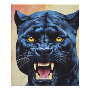 ジャガー – ブラックパンサー フォトプリント