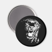 ジャガー – ブラックパンサー マグネット (正面/裏面)