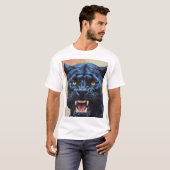 ジャガー – ブラックパンサー Tシャツ (正面フル)