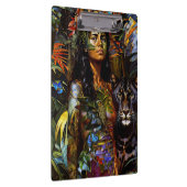 ジャガー・ブロッサム – アマゾニアの女性 クリップボード (右)