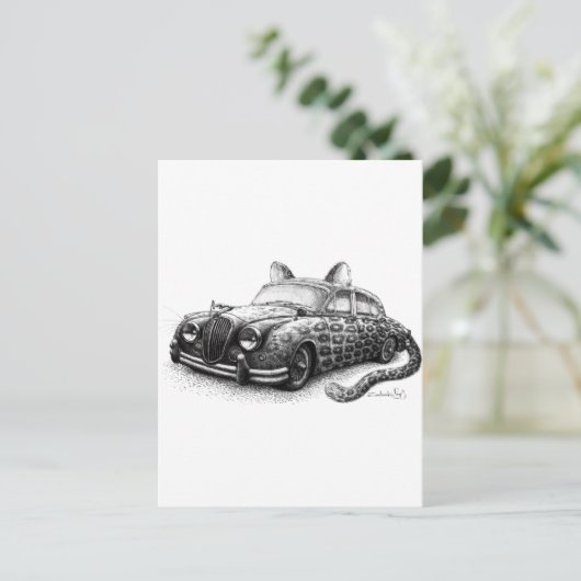 ジャガー ポストカード (スタンド正面)