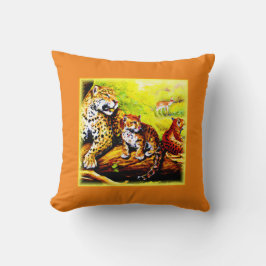ジャガー・ママとカブリラックススはジャングルにいる。買今 クッション