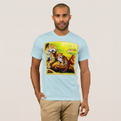 ジャガー・ママとカブリラックススはジャングルにいる。買今 Tシャツ (正面フル)