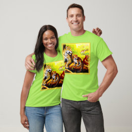 ジャガー・ママとカブリラックススはジャングルにいる。買今 Tシャツ