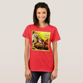 ジャガー・ママとカブリラックススはジャングルにいる。買今 Tシャツ (正面フル)