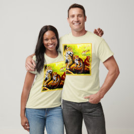 ジャガー・ママとカブリラックススはジャングルにいる。買今 Tシャツ