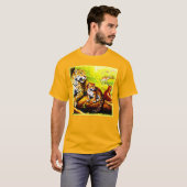 ジャガー・ママとカブリラックススはジャングルにいる。買今 Tシャツ (正面フル)