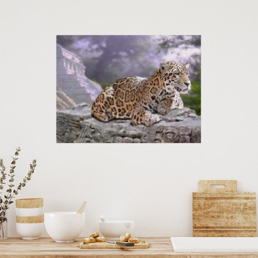 ジャガー・マヤン寺院 ポスター (キッチン)