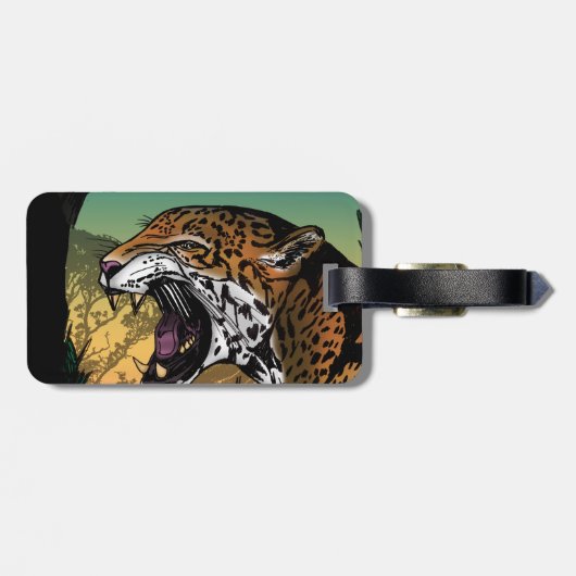 ジャガー ラゲッジタグ (裏面横)