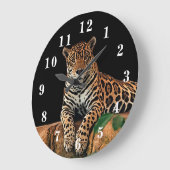 ジャガー ラージ壁時計 (傾斜)